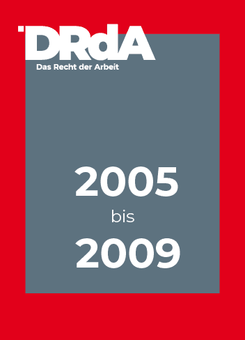 DRdA-infas Cover